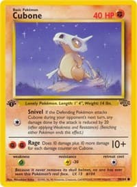 Cubone - Jungle - Pokemon card