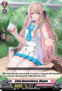Calm Benevolence, Mayme - D-LBT03: Lyrical Monasterio ~Summertime Memories!~ - Cardfight Vanguard card