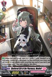 Sheltered Girl of the Pharmacy, Mediell - D-LBT03: Lyrical Monasterio ~Summertime Memories!~ - Cardfight Vanguard card