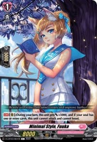 Minimal Style, Fuuka - D-LBT03: Lyrical Monasterio ~Summertime Memories!~ - Cardfight Vanguard card