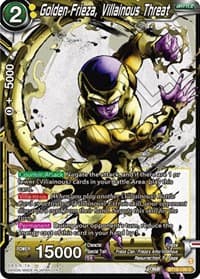 Golden Frieza, Villainous Threat - Fighter's Ambition - Dragon Ball Super: Masters card