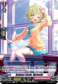 Radiant Smile, Michelle - D-LBT03: Lyrical Monasterio ~Summertime Memories!~ - Cardfight Vanguard card