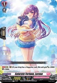 Saturate Fortune, Lorena - D-LBT03: Lyrical Monasterio ~Summertime Memories!~ - Cardfight Vanguard card