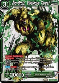 Bio-Broly, Villainous Threat - Fighter's Ambition - Dragon Ball Super: Masters card