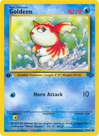 Goldeen - Jungle - Pokemon card