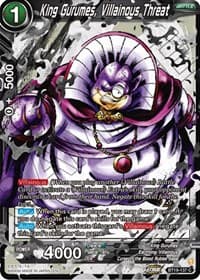 King Gurumes, Villainous Threat - Fighter's Ambition - Dragon Ball Super: Masters card