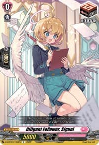 Diligent Follower, Siguel - D-LBT03: Lyrical Monasterio ~Summertime Memories!~ - Cardfight Vanguard card
