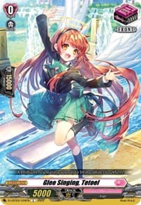 Glee Singing, Tetoel - D-LBT03: Lyrical Monasterio ~Summertime Memories!~ - Cardfight Vanguard card