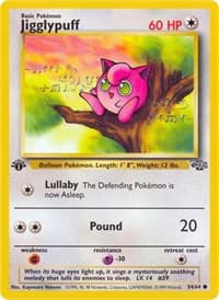 Jigglypuff - Jungle - Pokemon card