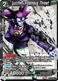 Lucifer, Villainous Threat - Fighter's Ambition - Dragon Ball Super: Masters card