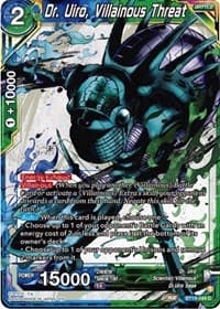 Dr. Uiro, Villainous Threat - Fighter's Ambition - Dragon Ball Super: Masters card