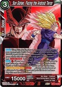 Son Gohan, Facing the Android Terror - Fighter's Ambition - Dragon Ball Super: Masters card