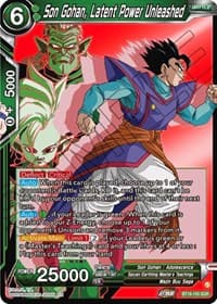 Son Gohan, Latent Power Unleashed - Fighter's Ambition - Dragon Ball Super: Masters card