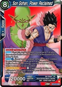 Son Gohan, Power Reclaimed - Fighter's Ambition - Dragon Ball Super: Masters card