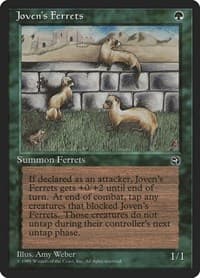 Joven's Ferrets - Homelands - Magic: The Gathering card
