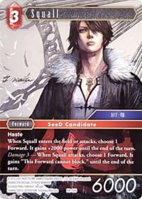 Squall - PR-108 - Deck Exclusive Cards - Final Fantasy TCG card