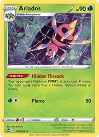 Ariados - SWSH12: Silver Tempest - Pokemon card