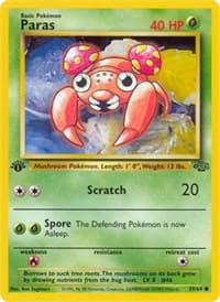 Paras - Jungle - Pokemon card