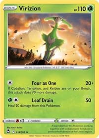 Virizion - SWSH12: Silver Tempest - Pokemon card
