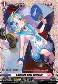 Swelting Heat, Lucretia (FR) - D-LBT03: Lyrical Monasterio ~Summertime Memories!~ - Cardfight Vanguard card