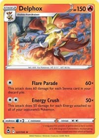Delphox - SWSH12: Silver Tempest - Pokemon card