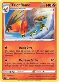 Talonflame - SWSH12: Silver Tempest - Pokemon card
