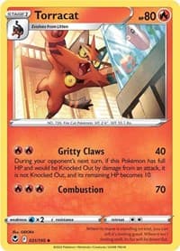Torracat - SWSH12: Silver Tempest - Pokemon card