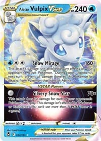 Alolan Vulpix VSTAR - SWSH12: Silver Tempest - Pokemon card