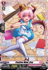 Positive Mind, Elsa (FR) - D-LBT03: Lyrical Monasterio ~Summertime Memories!~ - Cardfight Vanguard card