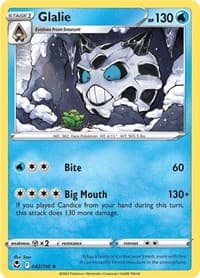 Glalie - SWSH12: Silver Tempest - Pokemon card