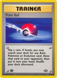 Poke Ball - Jungle - Pokemon card