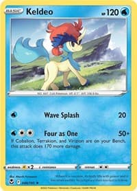 Keldeo - SWSH12: Silver Tempest - Pokemon card