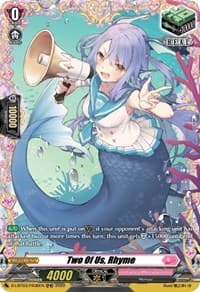 Two Of Us, Rhyme (FR) - D-LBT03: Lyrical Monasterio ~Summertime Memories!~ - Cardfight Vanguard card