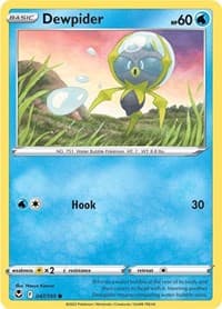 Dewpider - SWSH12: Silver Tempest - Pokemon card