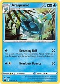 Araquanid - SWSH12: Silver Tempest - Pokemon card
