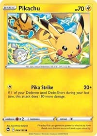 Pikachu - SWSH12: Silver Tempest - Pokemon card