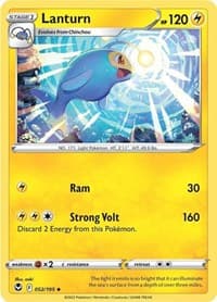 Lanturn - SWSH12: Silver Tempest - Pokemon card