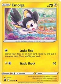 Emolga - SWSH12: Silver Tempest - Pokemon card