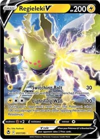 Regieleki V - SWSH12: Silver Tempest - Pokemon card