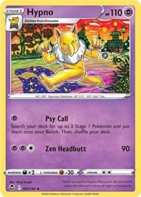 Hypno - SWSH12: Silver Tempest - Pokemon card