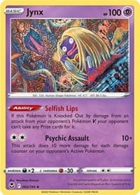 Jynx - SWSH12: Silver Tempest - Pokemon card