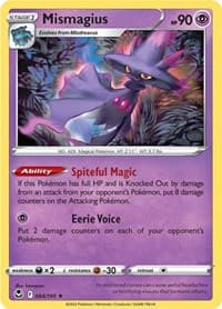 Mismagius - SWSH12: Silver Tempest - Pokemon card