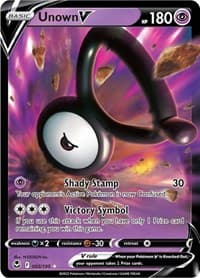 Unown V - SWSH12: Silver Tempest - Pokemon card