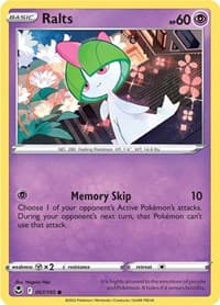 Ralts - SWSH12: Silver Tempest - Pokemon card