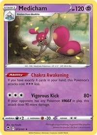 Medicham - SWSH12: Silver Tempest - Pokemon card