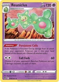 Reuniclus - SWSH12: Silver Tempest - Pokemon card