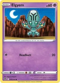 Elgyem - SWSH12: Silver Tempest - Pokemon card