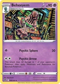 Beheeyem - SWSH12: Silver Tempest - Pokemon card