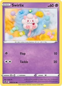 Swirlix - SWSH12: Silver Tempest - Pokemon card