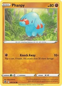Phanpy - SWSH12: Silver Tempest - Pokemon card